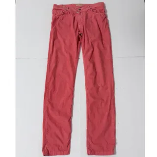 Photo of Marco Pescarolo Nerano M18 Corduroy Pants, Salmon Pink, Size IT48 