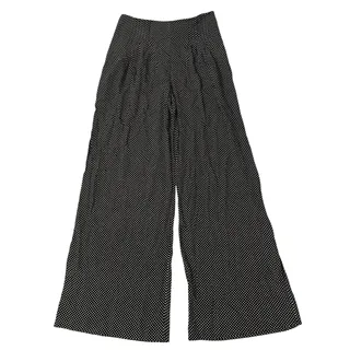 Photo of Maeve Cabo Pleated Wide Leg Polka Dot Pants, Size 0
