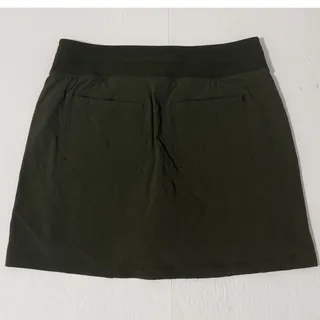 Photo of Athleta Trekkie Mid-Rise Skort, Aspen Olive, Size 6