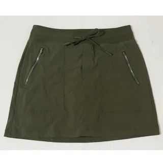 Photo of Athleta Trekkie Mid-Rise Skort, Aspen Olive, Size 6