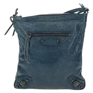 Photo of Balenciaga Classic City Shoulder Bag Blue