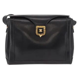 Photo of Celine Triomphe Shoulder Bag Black