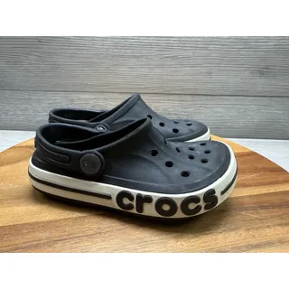 Photo of Crocs Kids Bayaband Clog Slip On Comfort Water Shoes Black 205100 Size C10