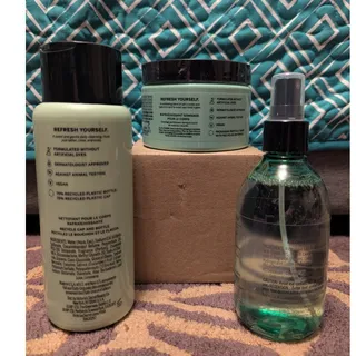 Photo of New Victoria's Secret PINK Cucumber body wash, hair and body mist & body scrub