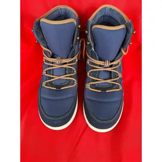 Photo of Land's End Navy/Tan Transitional Insulated Winter Outdoor Boots Men's Size 11.5D