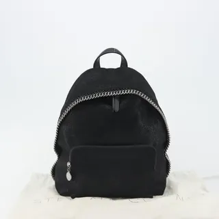Photo of Stella McCartney Falabella Chain Backpack Black