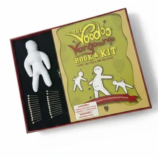 Photo of The Voodoo Vengeance Book & Kit 2003 Sealed Doll + Pins Novelty Gift