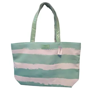 Photo of NWT Clinique x Drawbertson Striped Tote Bag