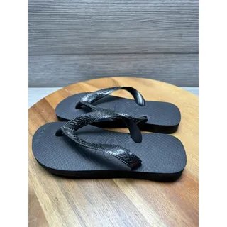 Photo of HAVAIANAS Flip Flops Sandals - Black Size 11-12T