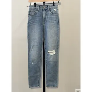 Photo of Joe's Jeans Womens W25 High Rise Straight Ankle Color Denim 28” Inseam