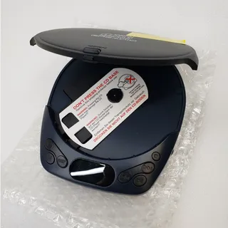 Photo of GREADIO Portable CD Player Model CD 40 Rechargeable Personal Discman Black
