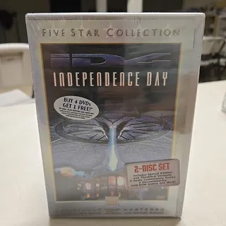 Photo of New Independence Day 2 Disc Set DVD 1996 Five Star Collection THX MASTERED