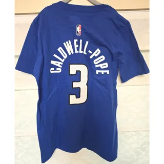 Photo of Orlando Magic Kentavious Caldwell-Pope Youth Large 14/16 Blue Nike Jordan Shirt NWT