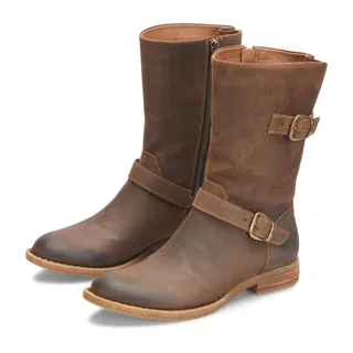 Photo of NEW BORN Womens Delano Mid Calf Distressed Suede Boot US 10/EU 40-41 Brown