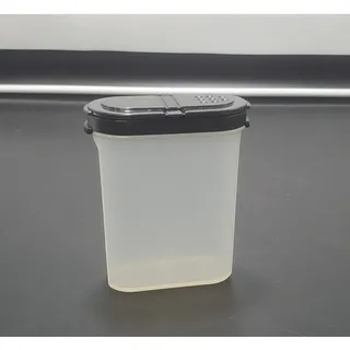 Photo of Tupperware Large Spice Shaker Sheer Black Lid & Flip Top Cap 1844, 1845, 1846