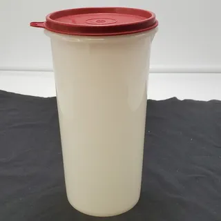 Photo of Vintage Tupperware 48 oz Handolier Container w/Lid 261 215 48 oz PRE-OWNED