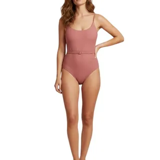 Photo of ANDIE One Pcs Swimsuit Sz M The Riviera Belted Retro Nostalgia Feminine Y2K NWT