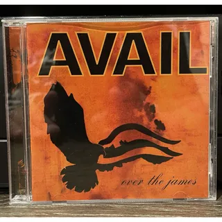 Photo of Avail - Over The James CD Album (Lookout! 1998) VG Rare Preowned Out Of Print