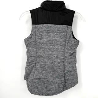 Photo of The North Face Women's S Gray Black Hybrid Insulated Full Zip Vest Hiking