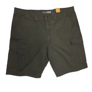 Photo of Carhartt Men Rugged Flex Relaxed Fit Canvas Cargo Shorts Olive Green 44