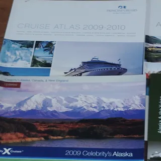 Photo of Princess Cruises Alaska & Other Destinations Travel Brochures Lot 2009-2010
