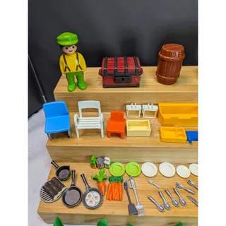 Photo of Playmobil Accessories Lot Mixed Loose Pieces Pirate, Figure, Funriture, etc. 80+