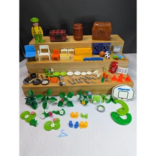 Photo of Playmobil Accessories Lot Mixed Loose Pieces Pirate, Figure, Funriture, etc. 80+