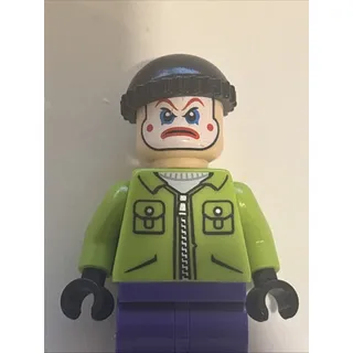 Photo of Lego The Joker’s Henchman Minifigure #sh0020 Lim Jacket Set #6863 Batwing Battle