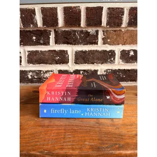 Photo of Kristin Hannah Books Lot of 2 Firefly Lane & The Great Alone Paperback Novels