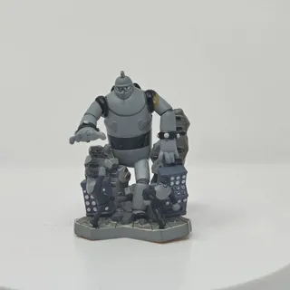 Photo of tetsujin 28-go ajito assault diorama  kaiyodo glico series 1 2001 vintage japan