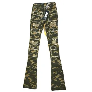 Photo of Doctrine Savant Super Stacked Jean Camo Size 36