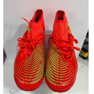 Photo of Adidas Predator Edge.3 Indoor Soccer Shoes Futsal Game Data Red Men's Size 12 IC