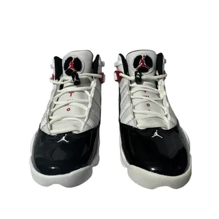 Photo of Nike Air Jordan "6 Rings" Bred Black White/Red Sneakers Men's Size 8.5 
