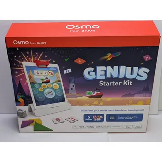 Photo of Osmo Genius Starter Kit 901-00089 iPad 5 Learning Games Base Tiles Ages 6-10