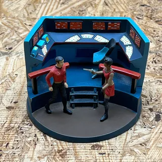 Photo of Star Trek Mirror-Mirror Figurine Hawthorne Village 2010 Enterprise Collection