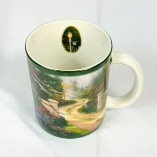 Photo of Thomas Kinkade Painter Of Light AMCAL Porcelain Art Mug Lot of 8 Different Mugs