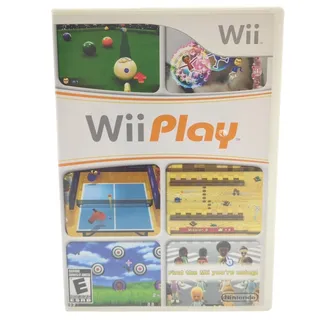 Photo of Wii Play Nintendo Wii Game Video Game Motion Control Minigames Case Tested