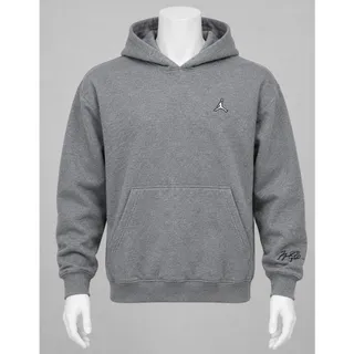 Photo of Nike Air Jordan Essentials Mens XL Gray Fleece Hoodie DA9818 091 Pre Owned