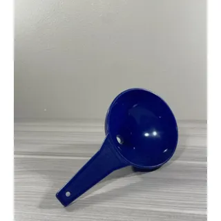 Photo of Vtg Tupperware Funnel Kitchen Tool Large Hershey Kiss Mold Bold N Blue Gadget
