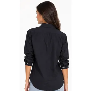 Photo of Ralph Lauren Black Crest Button Down Shirt EUC Size 4