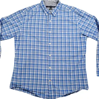 Photo of Tommy Hilfiger Mens LG Classic Fit Long Sleeve Casual Button Down EUC Preppy