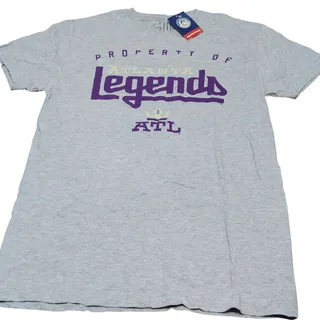 Photo of Atlanta Legends AAF G‑III Sports T‑Shirt Lrg Heather Grey Property Of Design NWT