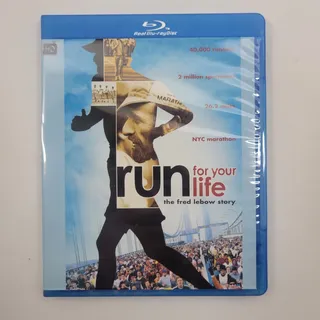 Photo of RUN FOR YOUR LIFE The Fred Lebow Story BLU-RAY DISC (Very Good)