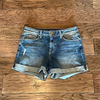 Photo of Level 99 4” Inseam High Rise Cuffed Shorts Size 29