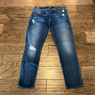 Photo of 7 For All Mankind Josephina Skinny Boyfriend Size 26