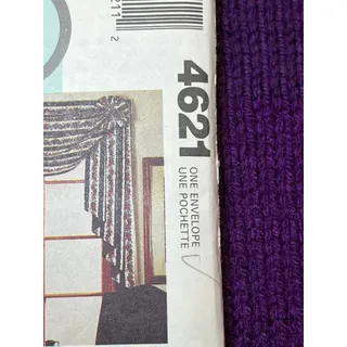 Photo of McCalls 4621 sewing pattern curtain window swag 1980s 1990s  