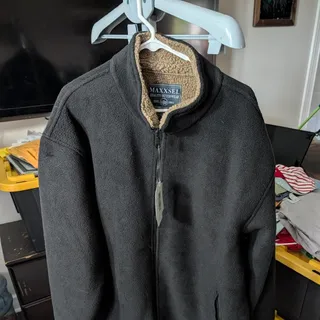 Photo of Maxxsel black fleece jacket fleece