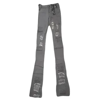 Photo of Si Tu Veux Gunner Jean’s Grey Size 30 Superstack With Tags