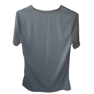 Photo of Nike Dri-FIT Gray V-Neck Athletic T-Shirt Women's L