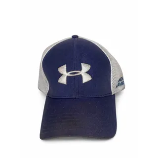 Photo of Under Armour Men's L/XL Navy White Mesh Fitted Baseball Cap